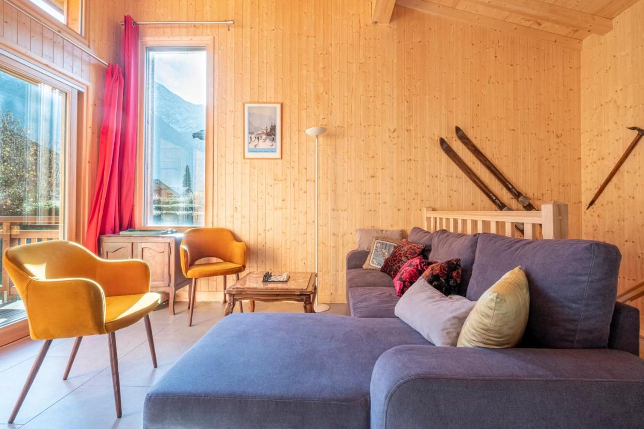 Family Cottage With Balcony In Chamonix Bagian luar foto
