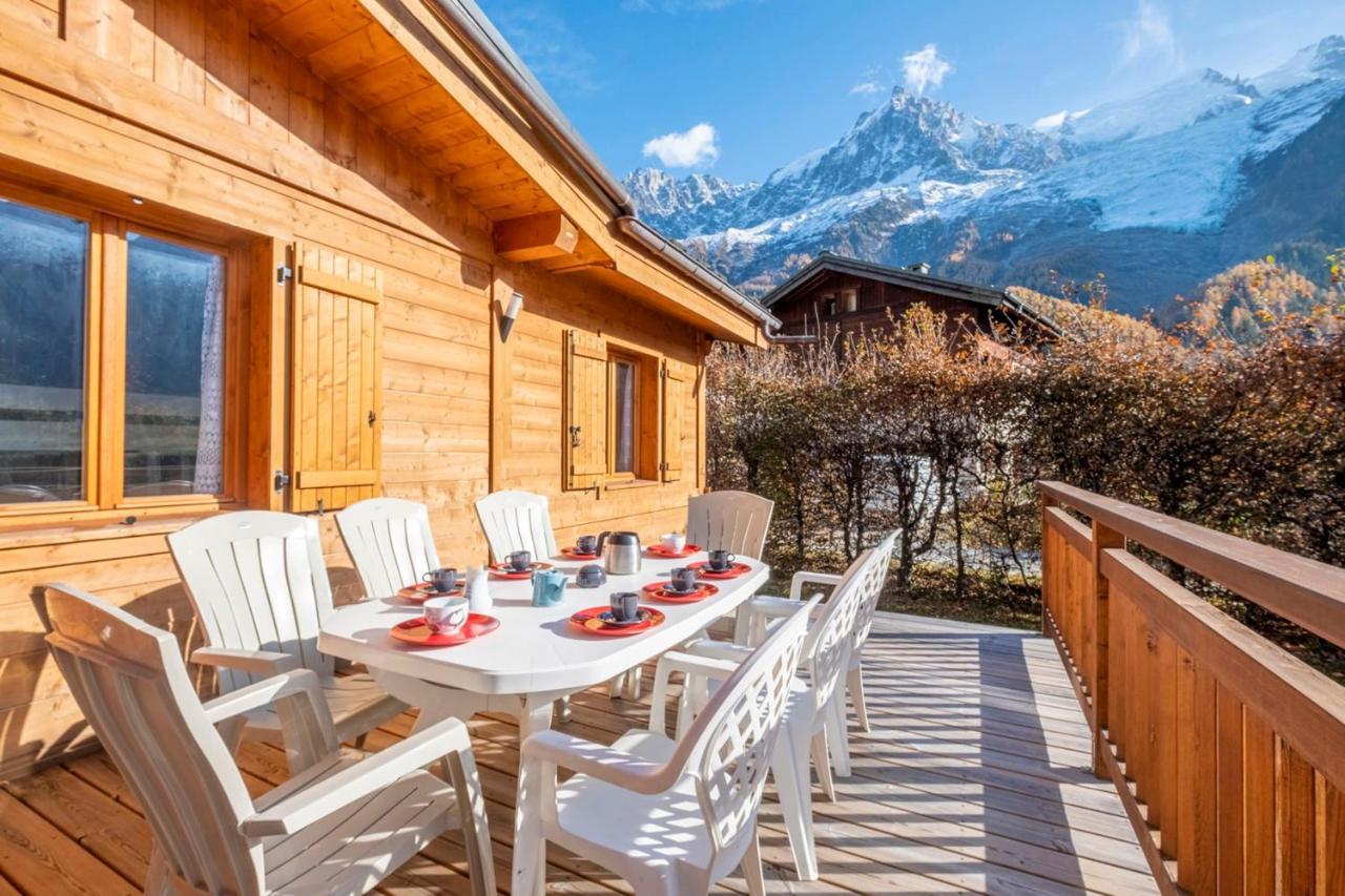 Family Cottage With Balcony In Chamonix Bagian luar foto