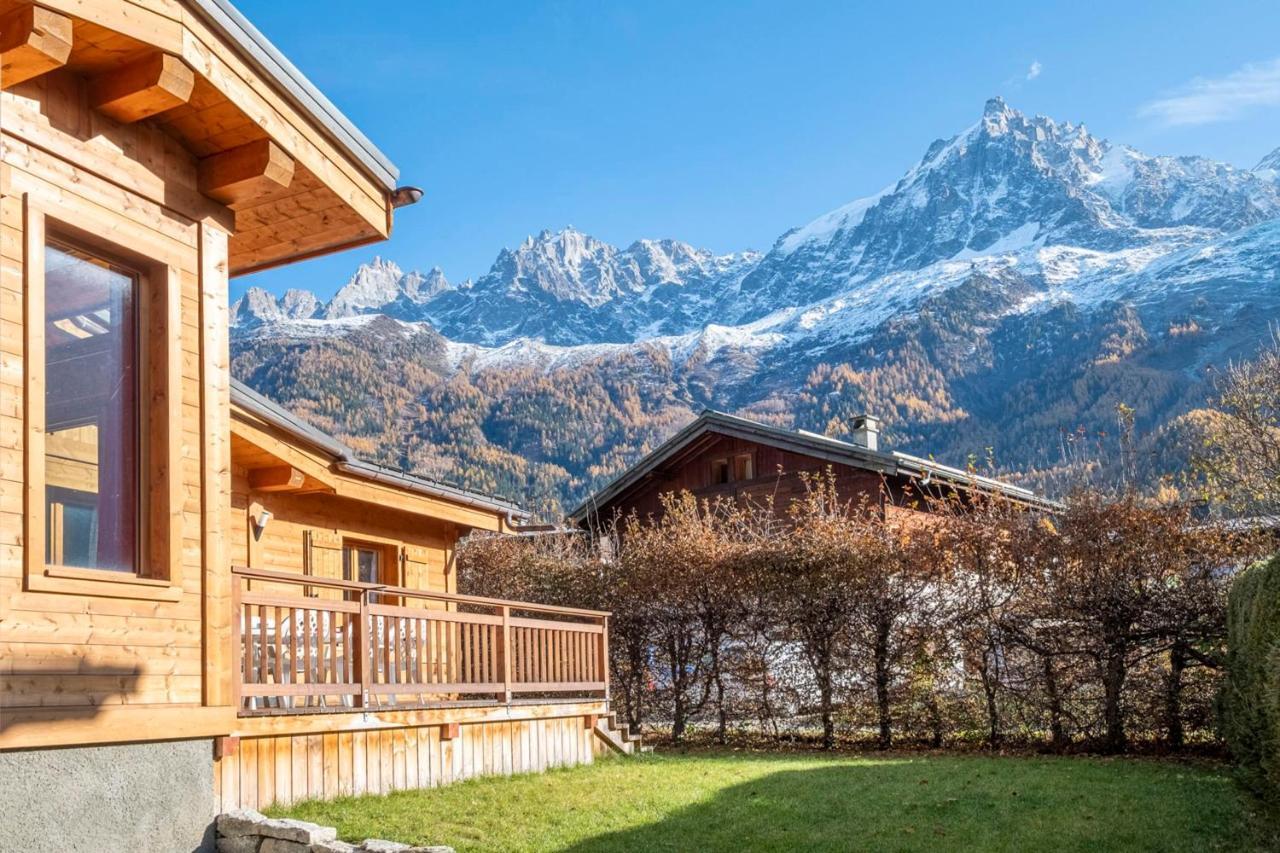 Family Cottage With Balcony In Chamonix Bagian luar foto